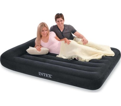 Матрас надувной INTEX Матрас надувн.с подгол. PILLOW REST CLASSIC AIRBED 137x191x25см .Новинка (в коробке) Арт. 64142