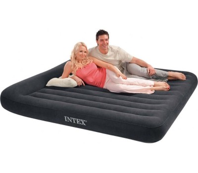 Матрас надувной INTEX Матрас надувн.с подгол. PILLOW REST CLASSIC AIRBED 137x191x25см .Новинка (в коробке) Арт. 64142