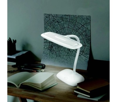 Светильник настольный REXANT (75-0222) белый Светильник настольный Baoli, USB-зарядка устройств, вращение 360°