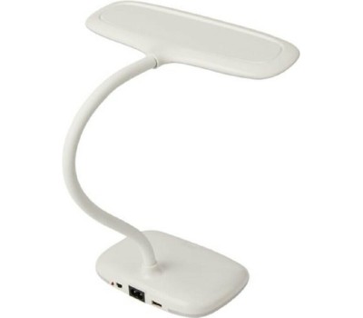 Светильник настольный REXANT (75-0222) белый Светильник настольный Baoli, USB-зарядка устройств, вращение 360°