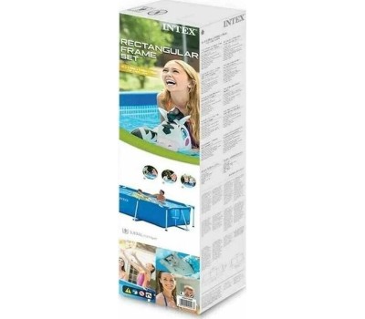Бассейн каркасный INTEX Бассейн каркасный 300х200х75 см. Прямоугольный . (в коробке) Арт. 28272NP