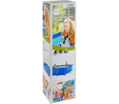 Бассейн каркасный INTEX Бассейн каркасный 300х200х75 см. Прямоугольный . (в коробке) Арт. 28272NP