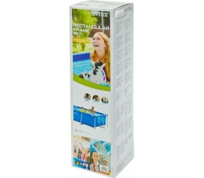 Бассейн каркасный INTEX Бассейн каркасный 300х200х75 см. Прямоугольный . (в коробке) Арт. 28272NP