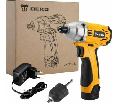 Гайковерт аккумуляторный DEKO DKIS12-Li, 1х1.5Ач 063-4105