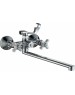 Смеситель GOTA ROCIO G324910-GOTA Blanes Смеситель д/ванны с 2-мя рукоятками с изливом F-30см. перекл.душа