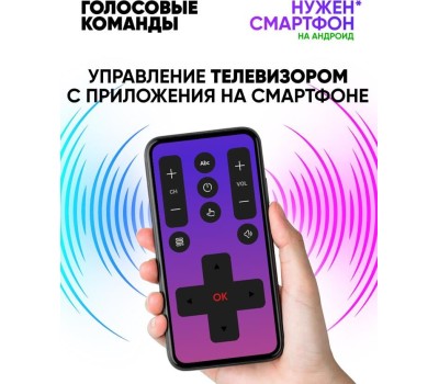 Телевизор SOUNDMAX SM-LED32M12S HD SMART TV Android Безрамочный