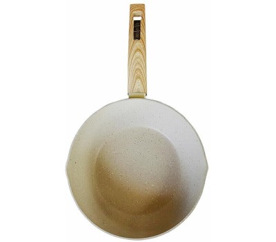 Сковорода APPETITE CR2241 Cream Stone а/пр глубокая 24см