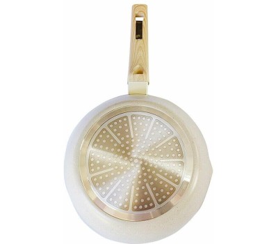 Сковорода APPETITE CR2241 Cream Stone а/пр глубокая 24см