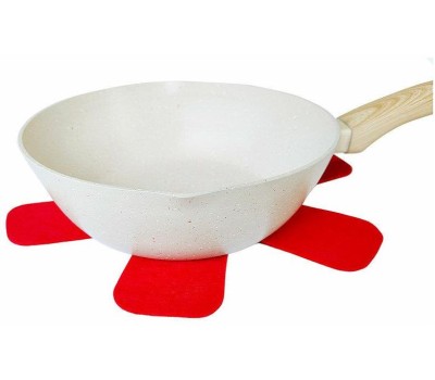 Сковорода APPETITE CR2241 Cream Stone а/пр глубокая 24см