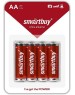 Батарейки SMARTBUY (SBBA-2A04SB) LR6/4SB (60/720)