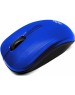 OKLICK Мышь Оклик 525MW черный/голубой оптическая (1000dpi) беспроводная USB для ноутбука (3but)