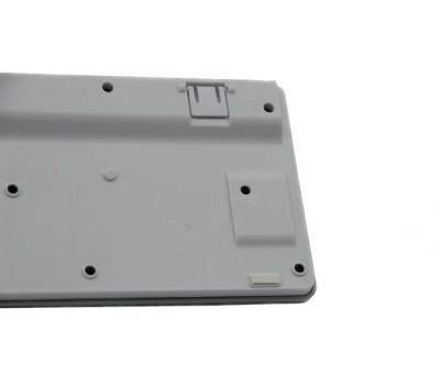 OKLICK Клавиатура Оклик 420MRL белый USB slim Multimedia LED