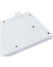 OKLICK Клавиатура Оклик 420MRL белый USB slim Multimedia LED