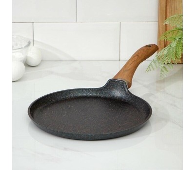 Сковорода KUKMARA а/пр литая блинная 24см Granit ultra original