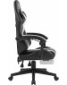 Кресло DEFENDER (64477) Aspect Чер/Белый,класс 4,PU,подножка