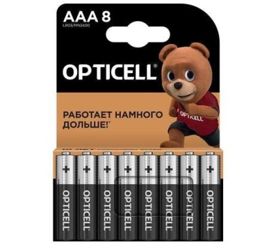 OPTICELL AAA Батарейка Basic LR03, 8 шт