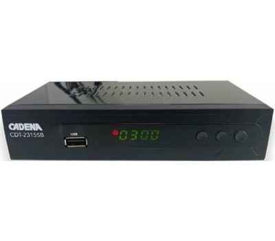 Приемник цифровой эфирный CADENA CDT-2315SB