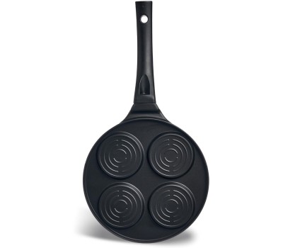 Сковорода AGNESS 932-033 ЗИМНЯЯ ЗАБАВА для оладий с а/приг.покрытием 21,5см