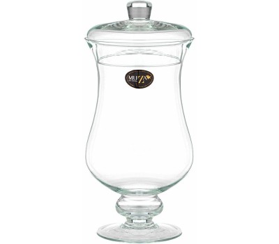 Ваза MUZA 380-539 AMFORA на ножке h36см