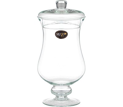 Ваза MUZA 380-539 AMFORA на ножке h36см