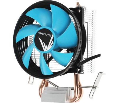 FORMULA Устройство охлаждения(кулер) AC Verkho 2 Soc-AM5/AM4/1200/1700/1851 черный/синий 4-pin 15-25dB Al+Cu 110W 307gr Ret (VERKHO 2)