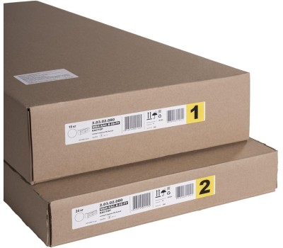 Корпусная мебель ГУД ЛАКК 2.03.02.080.1 КАСТОР комод 6 ящиков RU белый (2 пак.)