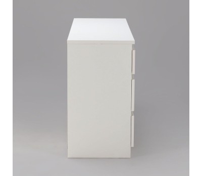 Корпусная мебель ГУД ЛАКК 2.03.02.080.1 КАСТОР комод 6 ящиков RU белый (2 пак.)