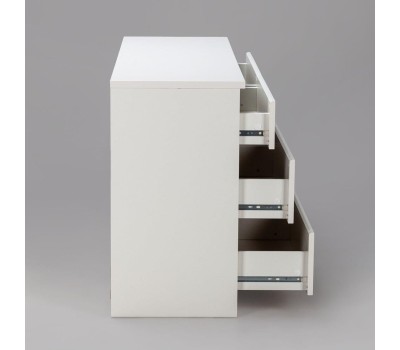 Корпусная мебель ГУД ЛАКК 2.03.02.080.1 КАСТОР комод 6 ящиков RU белый (2 пак.)