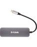 D-LINK Разветвитель USB 2.0 DUB-2325 2порт. черный (DUB-2325/A2A)