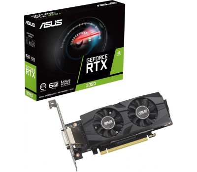 Видеокарта ASUS Видеокарта NVIDIA GeForce RTX 3050 DUAL-RTX3050-O6G 6ГБ Dual, GDDR6, OC, Ret