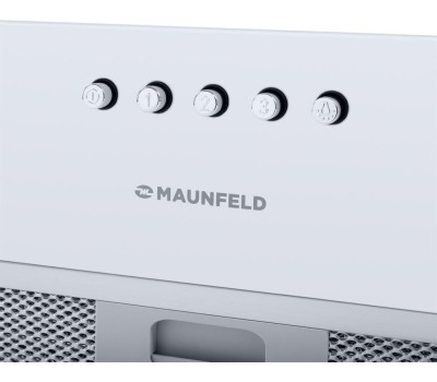 Встраиваемая вытяжка MAUNFELD Встраиваемая вытяжка Crosby Power 50, управление кнопочное, белый [ка-00014451]