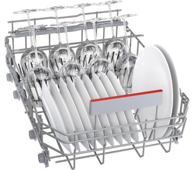 Встраиваемая посудомоечная машина BOSCH Встраиваемая посудомоечная машина SPV6EMX65Q, узкая, ширина 44.8см, полновстраиваемая, загрузка 10 комплектов