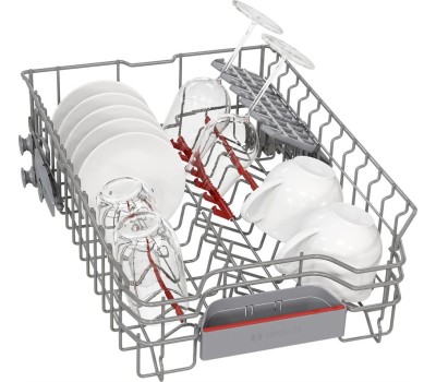 Встраиваемая посудомоечная машина BOSCH Встраиваемая посудомоечная машина SPV6EMX65Q, узкая, ширина 44.8см, полновстраиваемая, загрузка 10 комплектов