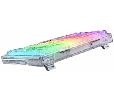 REDRAGON Клавиатура Elf Pro, беспроводная, USB, Bluetooth/Радиоканал, механическая, белый [71688]