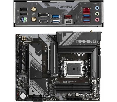 Материнская плата Gigabyte B650 GAMING X AX V2 {SocketAM5 AMD B650 ATX AC`97 8ch(7.1) 2.5Gg RAID+HDMI}
