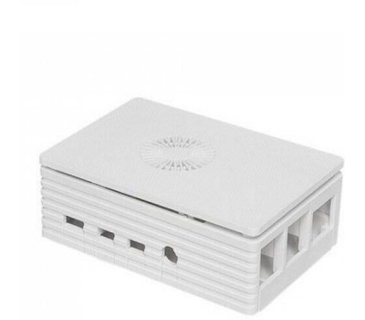 Корпус для ПК ACD Корпус RA595 White Injection Molding Case Supporting 3007 Fans for Raspberry 4B