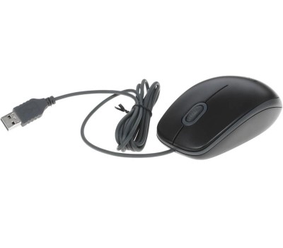 Мышь LOGITECH Мышь проводная M110 Silent (Бесшумная) черный (USB, 1000dpi, 3but) (910-005502)