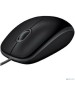 Мышь LOGITECH Мышь проводная M110 Silent (Бесшумная) черный (USB, 1000dpi, 3but) (910-005502)