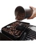 DELONGHI Кофемашина автоматическая Magnifica Start ECAM220.80.SB, 15Бар, с автоматическим капучинатором, нержавеющая сталь