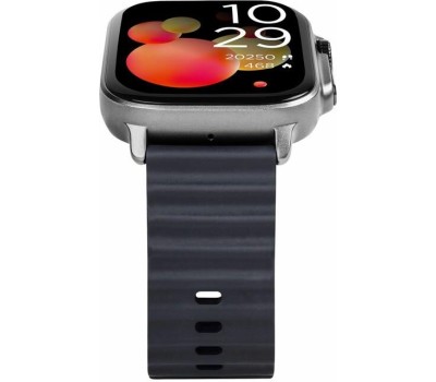 TTEC Умные часы с TFT-экраном Tempus 51mm TFT Screen Rectangular Metal Casing Smart Watch. Цвет: черный