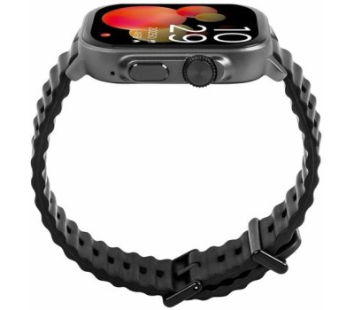 TTEC Умные часы с TFT-экраном Tempus 51mm TFT Screen Rectangular Metal Casing Smart Watch. Цвет: черный