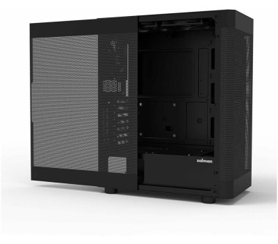 ZALMAN Корпус MIDITOWER ATX W/PSU BLACK I4