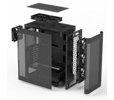 ZALMAN Корпус MIDITOWER ATX W/PSU BLACK I4