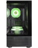 Корпус для ПК 1STPLAYER MIKU Mi2-A ARGB Black / mATX / 3x120mm ARGB fans / Mi2-A-BK-2FC7R-1FC7