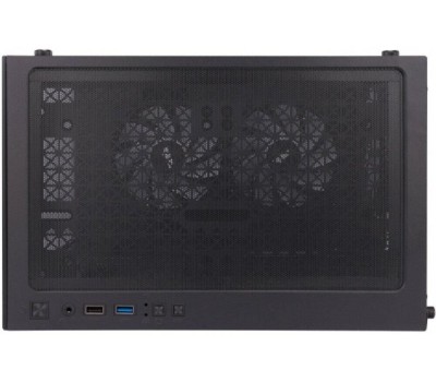 Корпус для ПК 1STPLAYER MIKU Mi2-A ARGB Black / mATX / 3x120mm ARGB fans / Mi2-A-BK-2FC7R-1FC7
