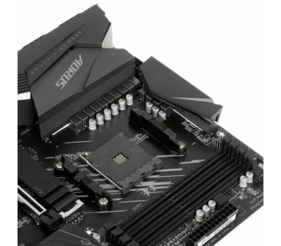 GIGABYTE Материнская плата B550 AORUS ELITE V2, Socket AM4, AMD B550, 4xDDR4-3200, HDMI+DP, 3xPCI-Ex16, 1xPCI-Ex1, 4xSATA3(RAID 0/1/10), 2xM.2, 8 Ch Audio, 2,5GLan, (2+4)xUSB2.0, (6+2)xUSB3.2, ATX, RTL {8} (809898)