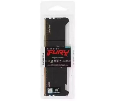 KINGSTON Модуль памяти 16GB DDR4 3200MHz DIMM FURY Beast Black RGB XMP CL16, 1.35V 288-pin Non-ECC