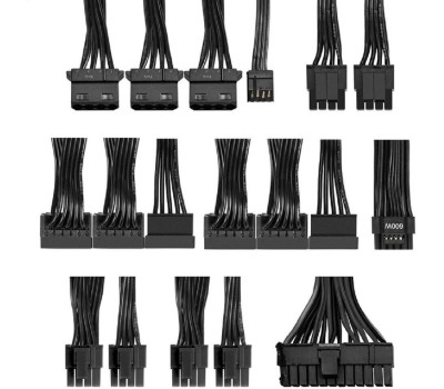 Блок питания Exegate EX297234RUS Блок питания 1000W ExeGate 80 PLUS® GOLD 1000VSP FC (ATX3.0, APFC, КПД 90% (80 PLUS GOLD), 120mm fan, 24pin, 2x(4+4)pin, PCIE5.0/12VHPWR, 4xPCI-E, 6xSATA, 3xIDE, 1xFDD, Full Cable