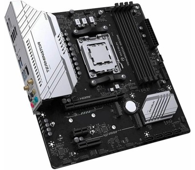 Материнская плата MAXSUN MS-Terminator B850M WIFI (Socket AM5, mATX, 4*DDR5(192Gb), DP/HDMI, 4*SATA3, 2*M.2, 1*PCIEx16/1*PCIEx4/1*PCIEx1, 4*USB2.0, 4*USB 3.0, 1*Type-C, LAN 1*2,5G, Bluetooth, Wi-Fi 802.11ax, RTL)