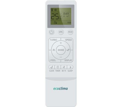 Сплит-система ECOCLIMA Кондиционер ECW-СH24/AA-4R1/EC-CH24/A-4R1 серия Nova line On-Off (комплект)